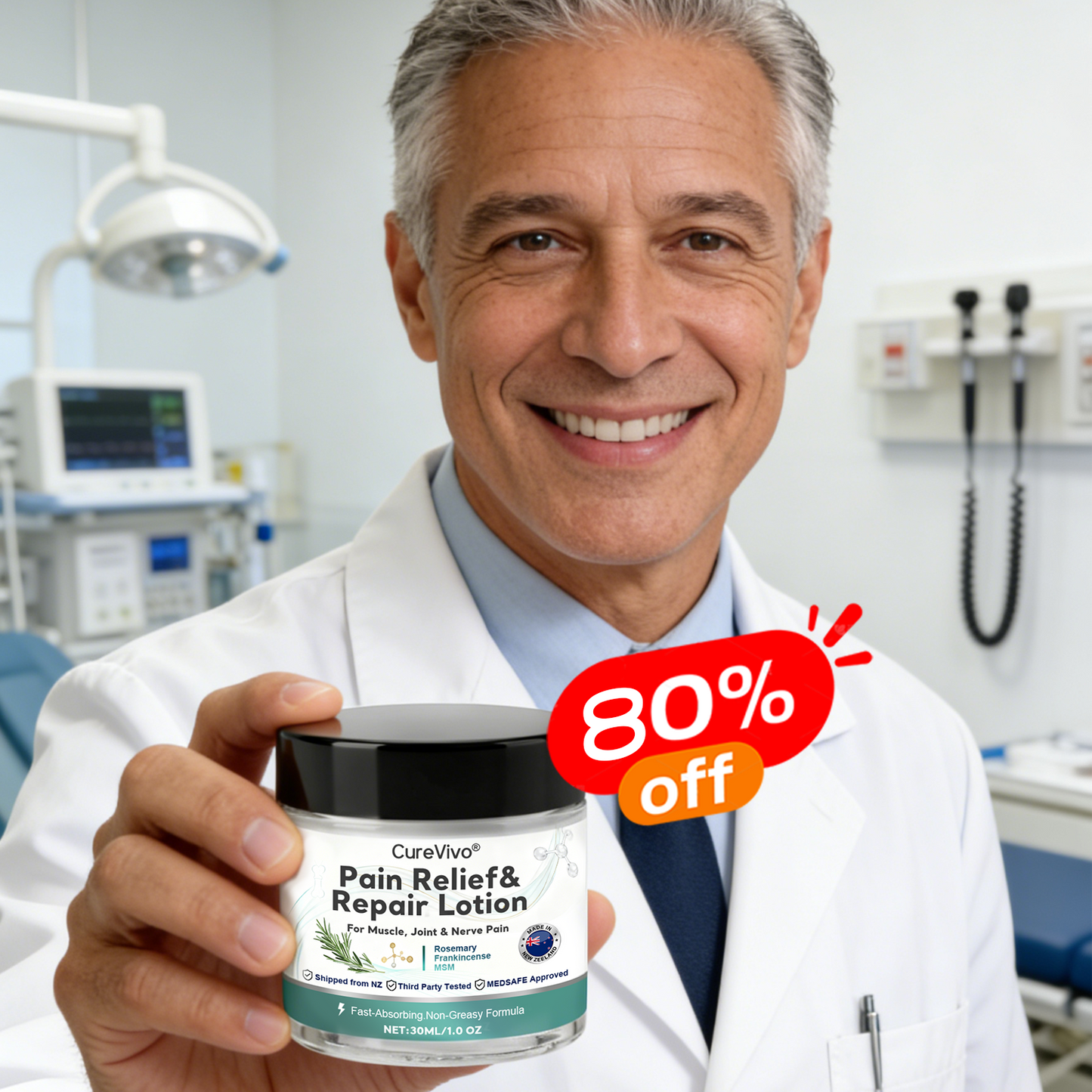 CureVivo® Pain Relief& Repair Lotion👩‍⚕️For Muscle, Joint & Nerve Pain