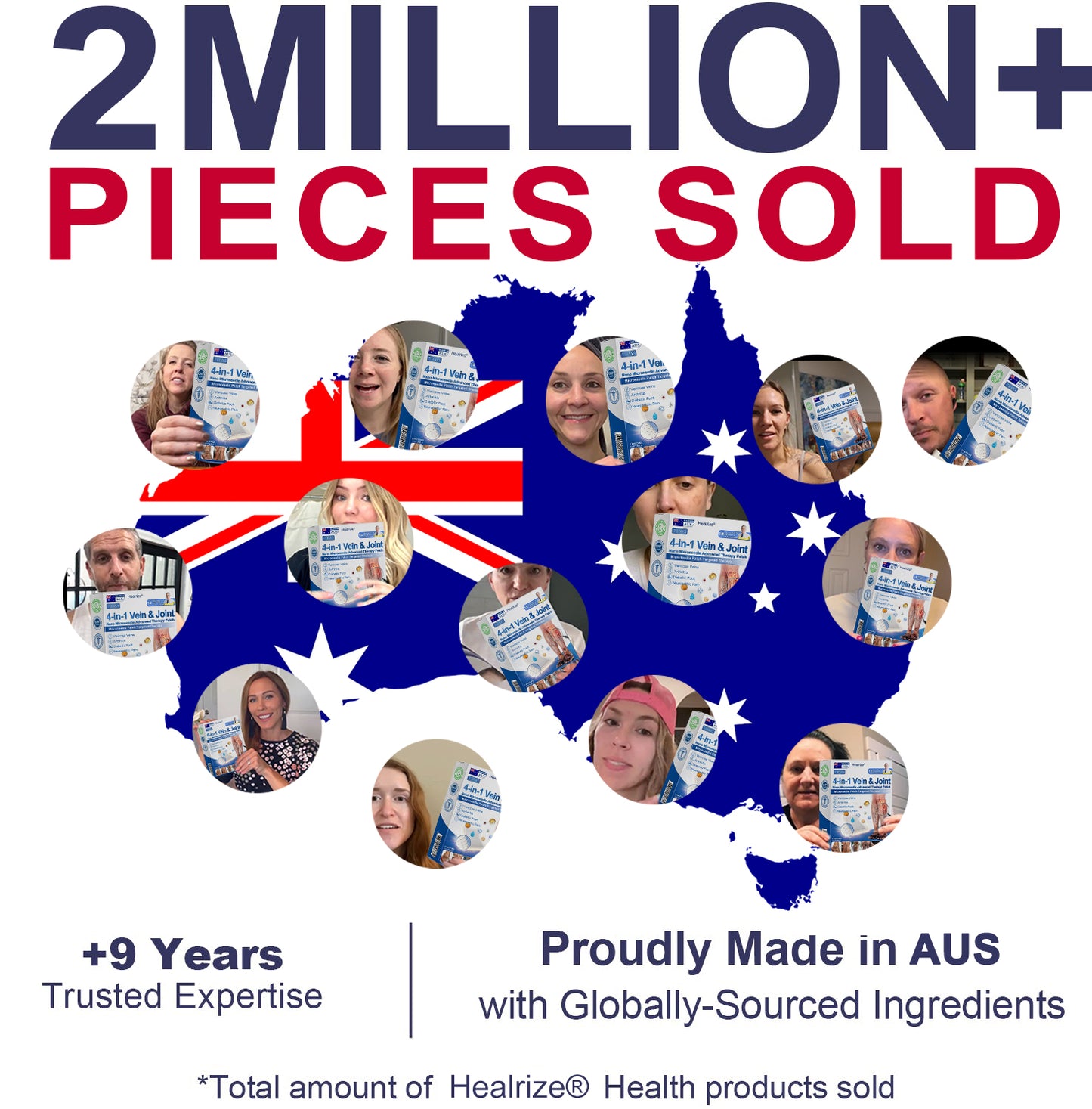 🇦🇺Healrize® 🎉4-in-1 Vein & Joint Nano Microneedle Advanced Therapy Patch🔥(Once daily, visible results in 7 days — supports arthritis, varicose veins, diabetic foot, and nerve pain.)
