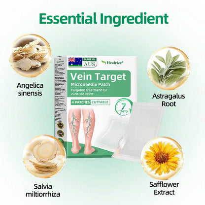 👩‍⚕️Healrize® VeinTarget Microneedle Patch⚡Instant Relief, Long-Term Results👍