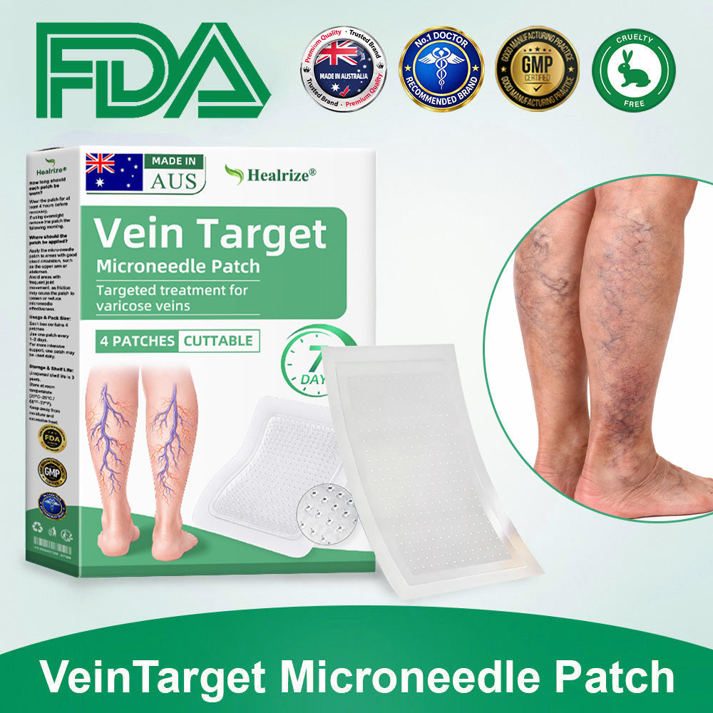 👩‍⚕️Healrize® VeinTarget Microneedle Patch⚡Instant Relief, Long-Term Results👍